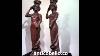 Pair Antique Wood Carved Goddess Woman Statue Figure