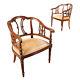 Pair Of Ancient Armchairs Neoclassical Style Early'900 Carved Wood