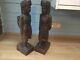 Pair Of Early 20th Century Nicely Carved Wood Eastern Figures