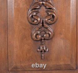 Pair of Vintage French Carved Architectural Panels/Trim in Solid Wood