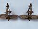 Rare Pair Of Vintage 3 Tier Hand Carved Wooden Dessert / Cake Stand. Foldable