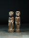 Rare Tribal Carved Charm Wood Statuette Couple Timor Leste #oceanic #