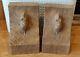 Robert Thompson Mouseman Pair Of Bookends Medium Oak Hand Carved Great Condition