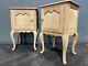 Vintage Rustic French Oak Pair Of Pot Cupboards Pair Of Bedside Tables